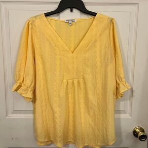 Sabrina Lauren Women's Yellow Blouse